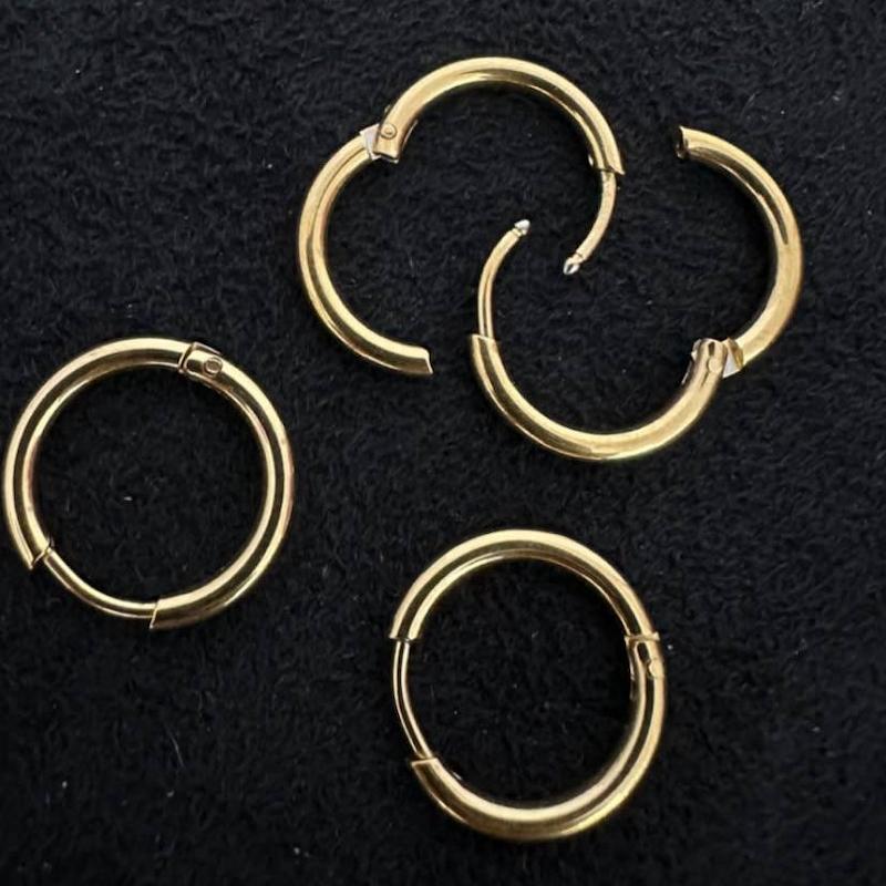 گوشواره چفتی استیل