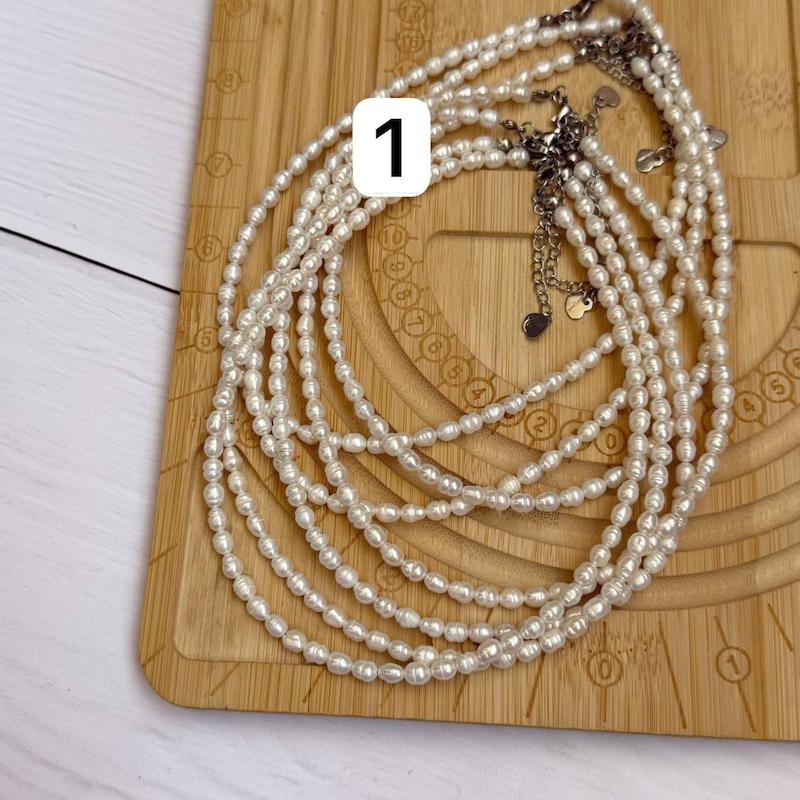 گردنبند مروارید پرورشی