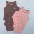 ست تیشرت شلوارک طرح گربه