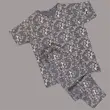 ست تیشرت و شلوار تمام چاپ گل