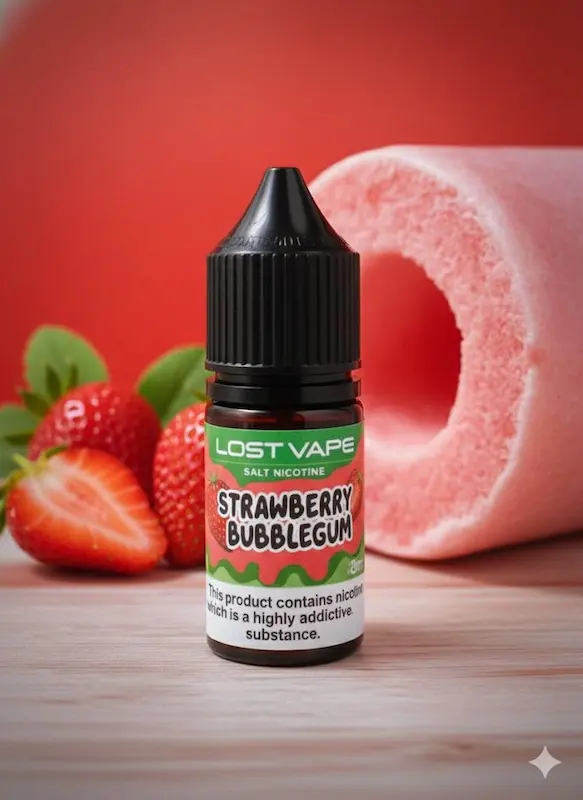 سالت توت‌فرنگی آدامسی - LostVape Strawberry Bubblegum 