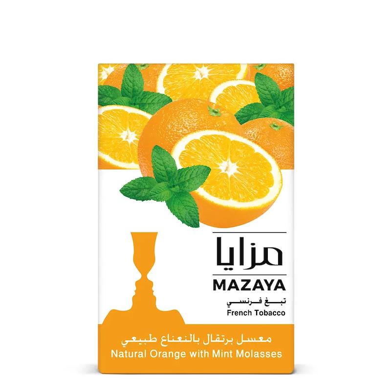  تنباکو پرتقال نعنا مزایا | Orange With Mint MAZAYA Tobacco 