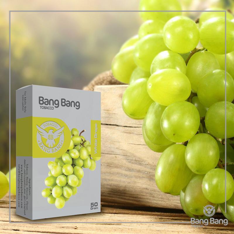 تنباکو انگور سفید بنگ بنگ | White Grape Bang Bang Tobacco
