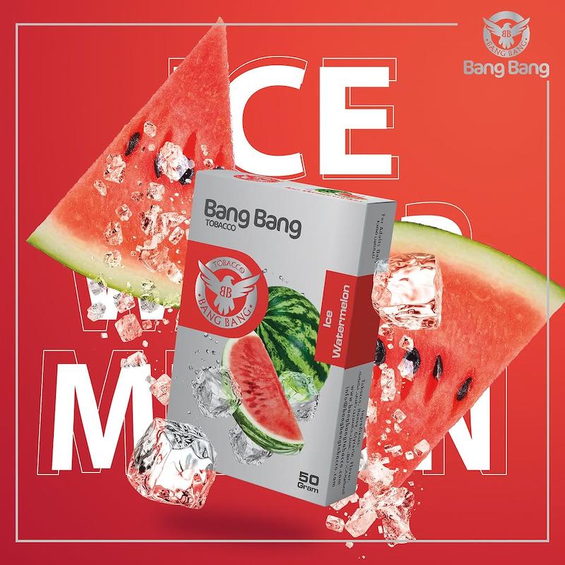تنباکو هندوانه یخ بنگ بنگ | Ice Melon Bang Bang Tobacco