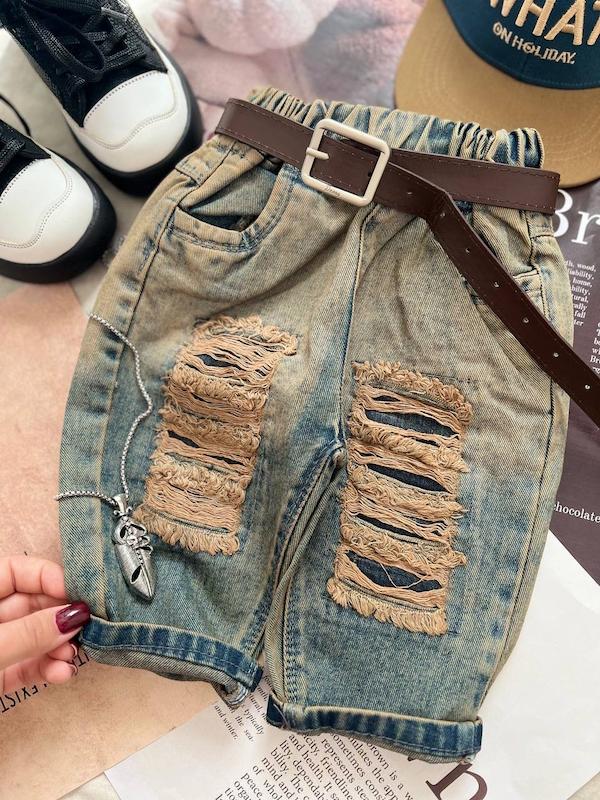 شلوار جین گرم بالا کد 23