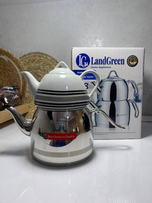ست کتری و قوری Land Green مدل ST201