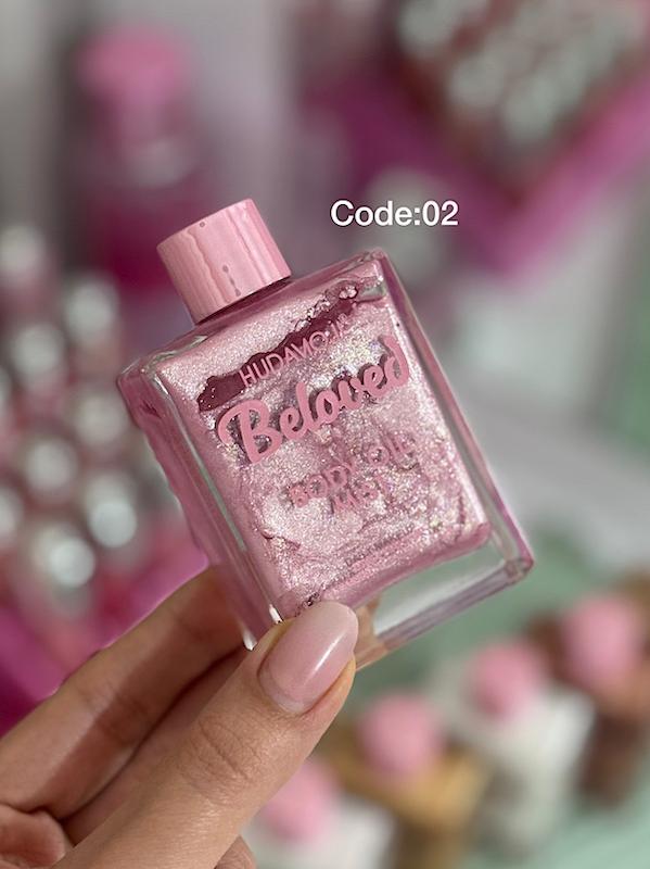 شیمر بدن Bady oil mist HODA MOJI