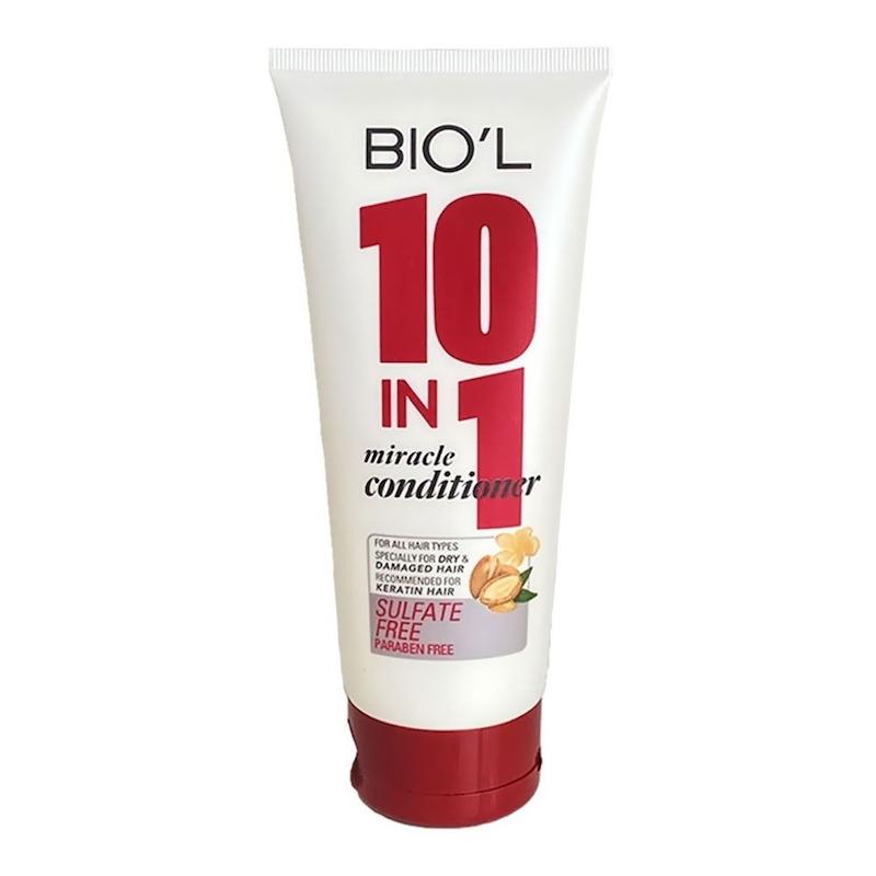 بیول نرم کننده بدون سولفات 10 کاره 200 میل |  Biol Hair conditioner 200ml