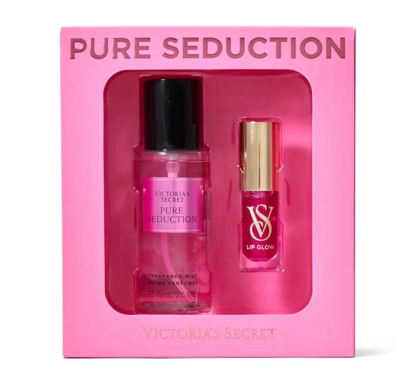 گیفت ست بادی میست و لیپ گلاس Pure Seduction Mist and Kiss