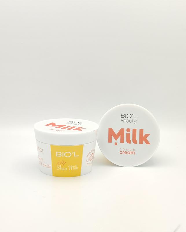 بیول کرم مرطوب کننده مدل Shea Milk حاوی پروتئین شیر و شی باتر حجم 200 میلی لیتر