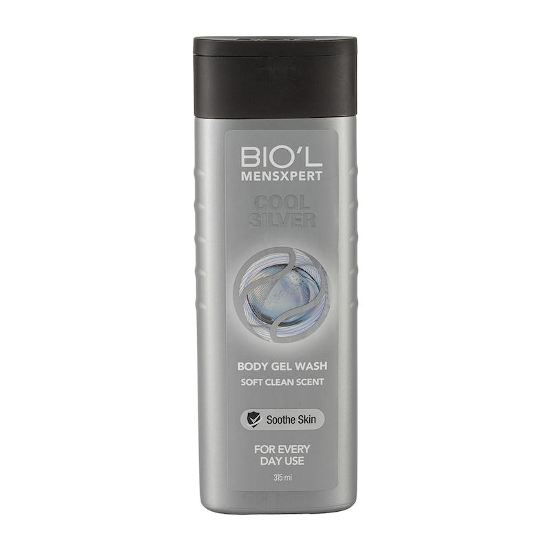 بیول شامپو بدن مردانه مدل Cool Silver حجم 315 میلی لیتر Biol Cool Silver Body Wash for Men 315ml