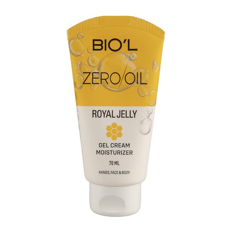 بیول کرم تیوپی زیرو اویل حاوی عصاره رویال ژلی مناسب انواع پوست 70میل | Biol Gel Cream Moisturizer Royal Jelly Zero Oil 70ml