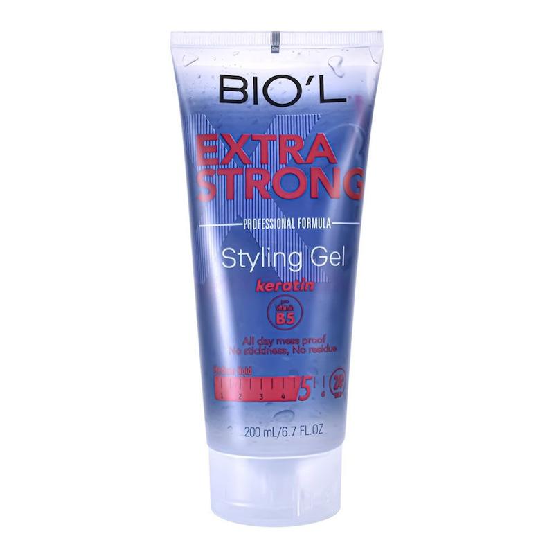 بیول ژل مو تیوپی اکسترا (قوی) 200میلی لیتر Hair Gel Extra Strong BIOL 200ml