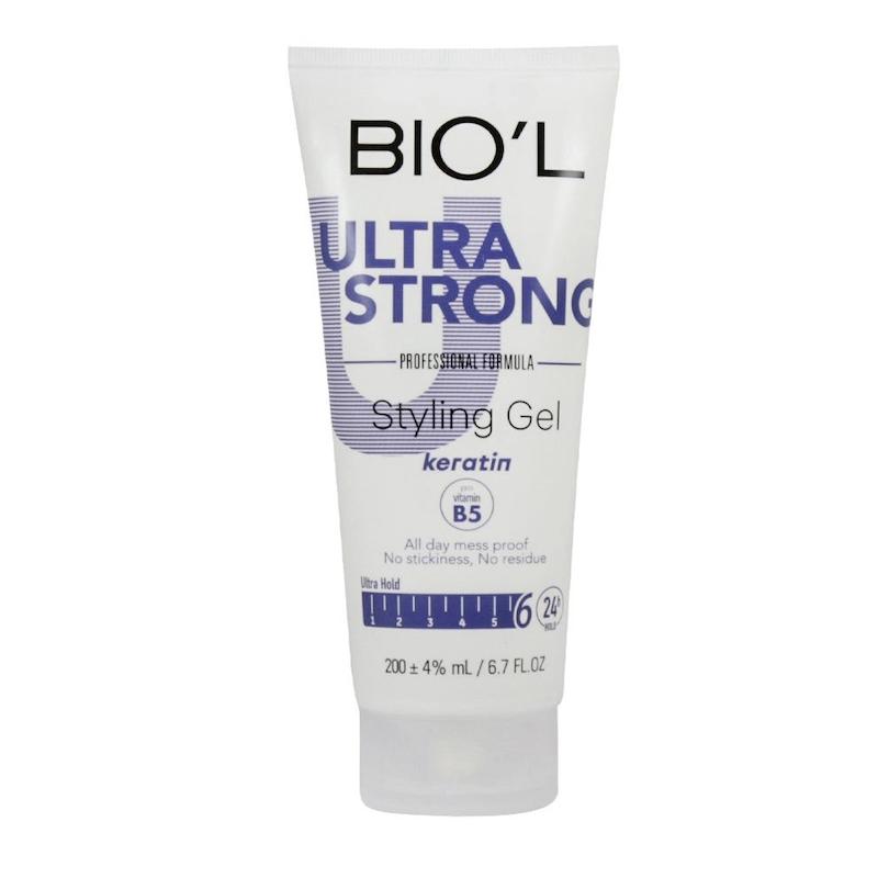 بیول ژل مو تیوپی الترا فوق العاده قوی 200 میل   Biol Ultra Strong Hair Gel Tube 200ml