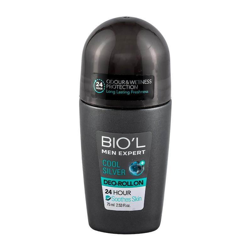 بیول رول ضد تعریق مردانه مدل Cool Silver حجم 75 میلی لیتر Biol Cool Silver Role On 75 ml