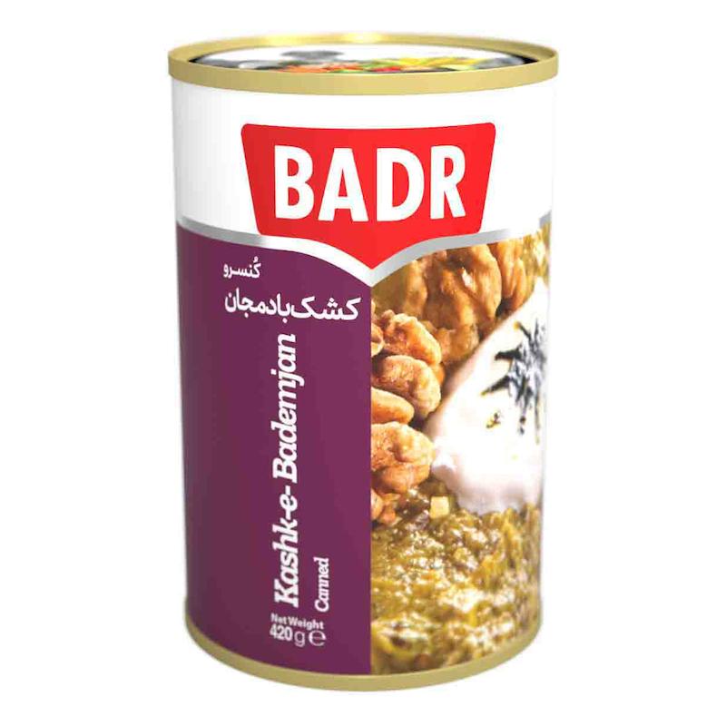 بدر کنسرو کشک و بادمجان 420 گرم