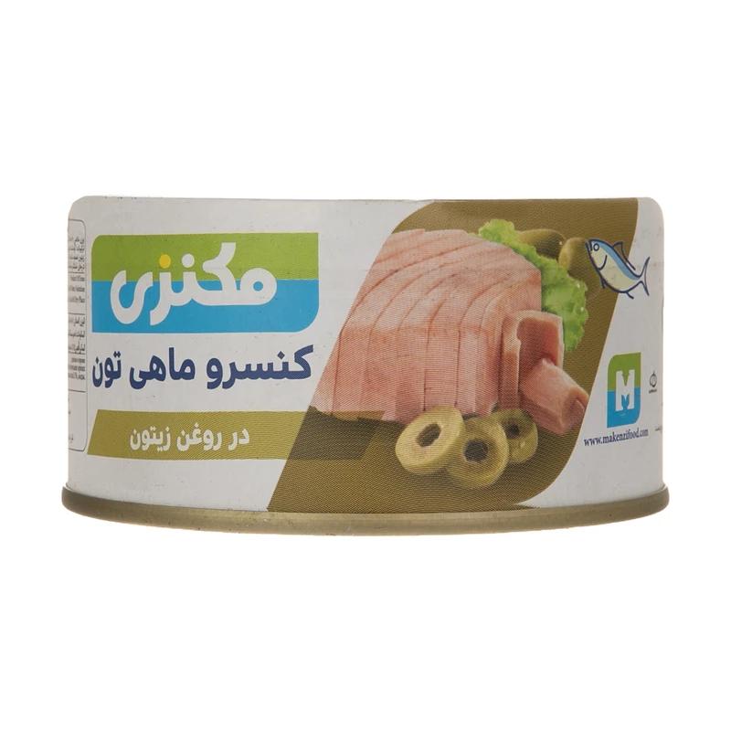 کنسرو ماهی تون در روغن زیتون مکنزی - 180 گرم