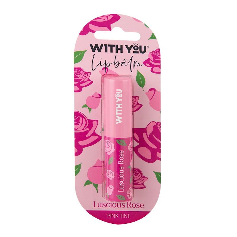 ویت یو بالم لب گل رز Luscious Rose Lip Balm WITH YOU