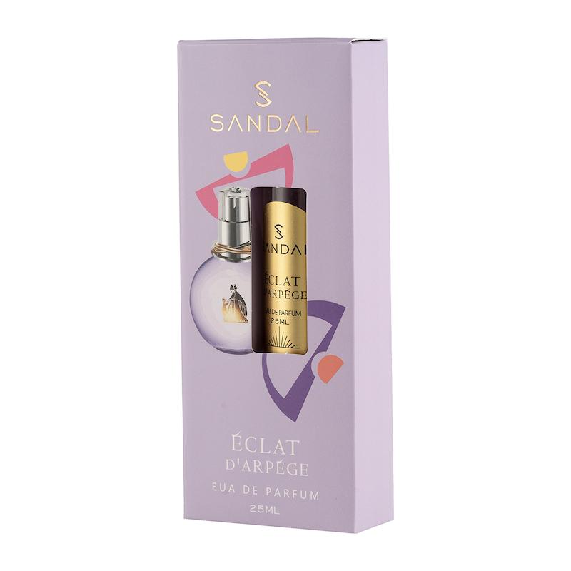 عطر جیبی زنانه صندل مدل Eclat حجم 25 میلی لیتر Sandal Eau De Parfum Eclat For Women 25ml