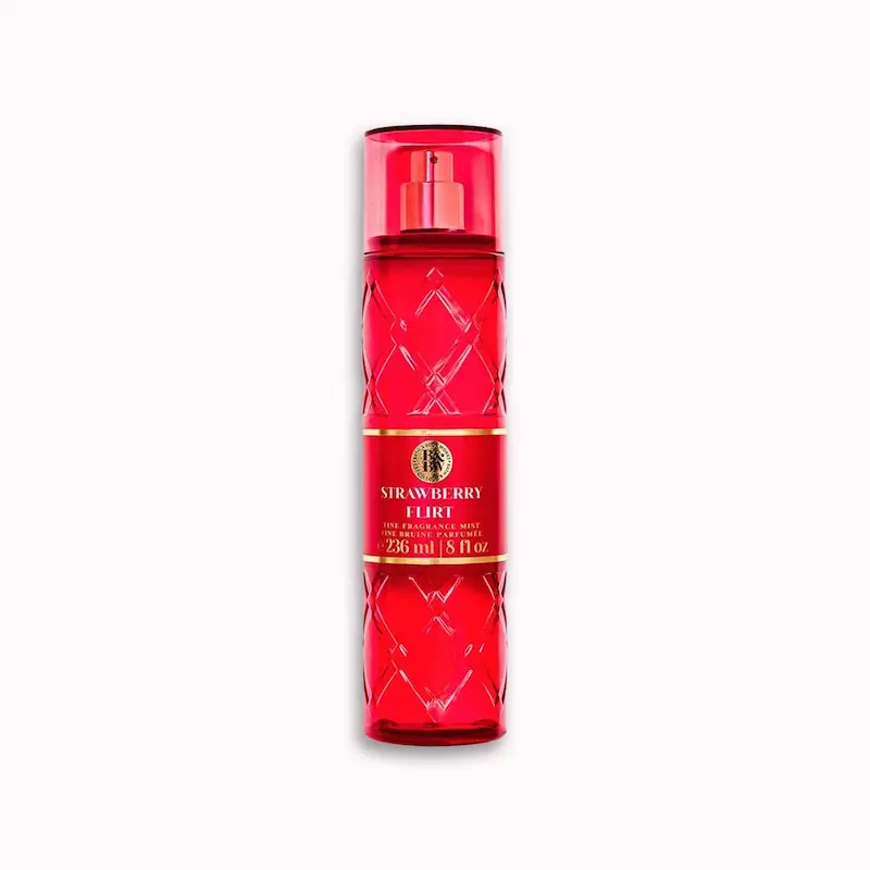 بادی اسپلش بث اند بادی وورکس Bath and Body Works رایحه Strawberry Flirt حجم 236 میل