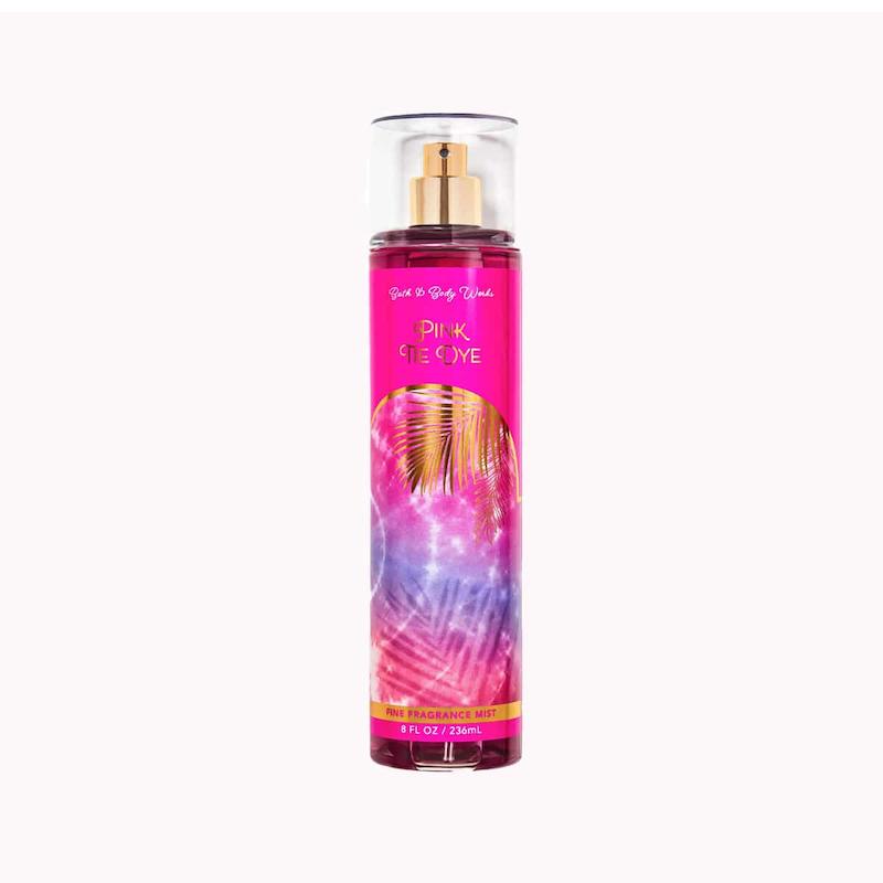 بادی اسپلش بث اند بادی وورکس Bath and Body Works رایحه Pink Tie Dye حجم ۲۳۶ میل