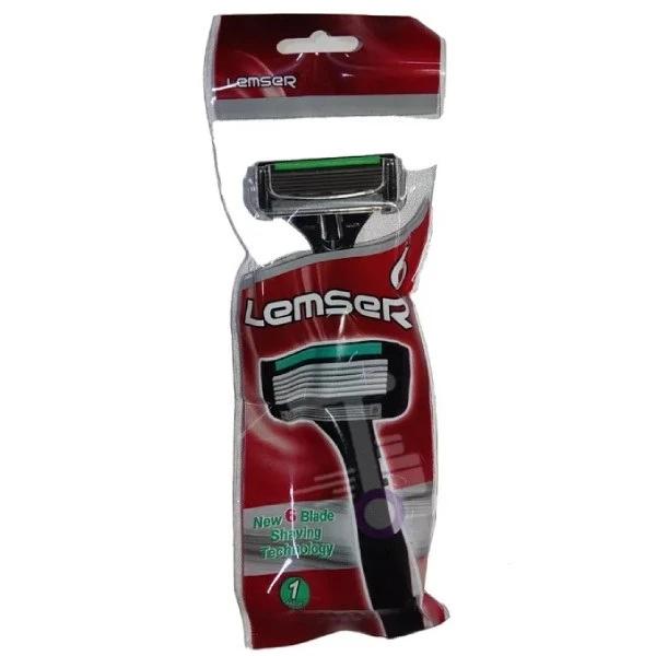 تیغ اصلاح لمسر ۶ لبه صابون دار ۱ عددی کد199