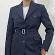 سافاری جکت زنانه، safari jacket، کت گاباردین زنانه، کت تک زنانه، قیمت کت تک زنانه، خرید آنلاین،خرید کت زنانه ، کت و شلوار مامیتوم، مامیتوم برند تخصصی کت و شلوار زنانه، کت و شلوار فاستونی زنانه، کت و شلوار بانوان