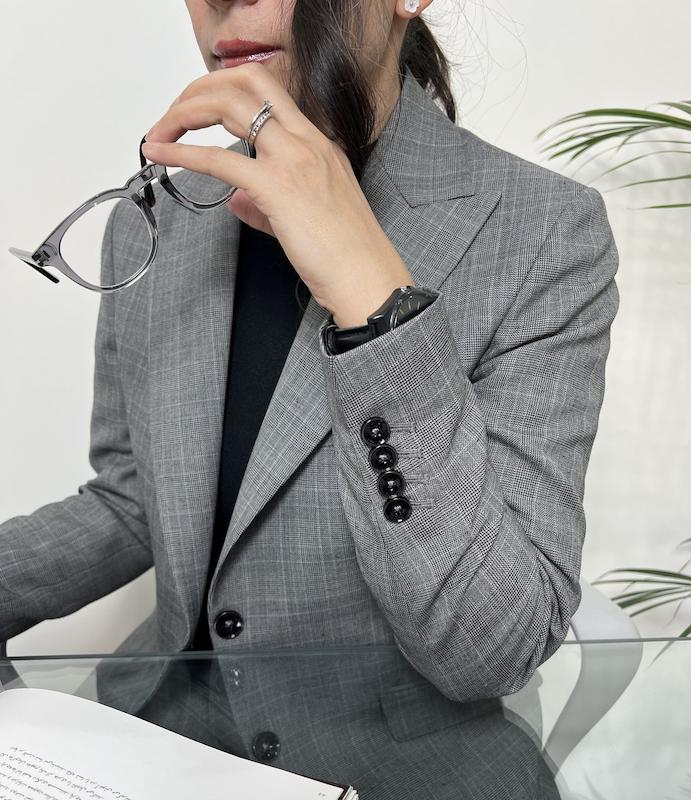 کت تک زنانه Wales Royal کد M106، کت و شلوار مطهری مامیتوم، کت و شلوار زنانه فاستونی، قیمت کت و شلوار لوکس زنانه