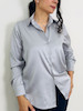 شومیز زنانه نقره ای کدSilka shirt M133