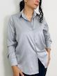 شومیز زنانه نقره ای کدSilka shirt M133