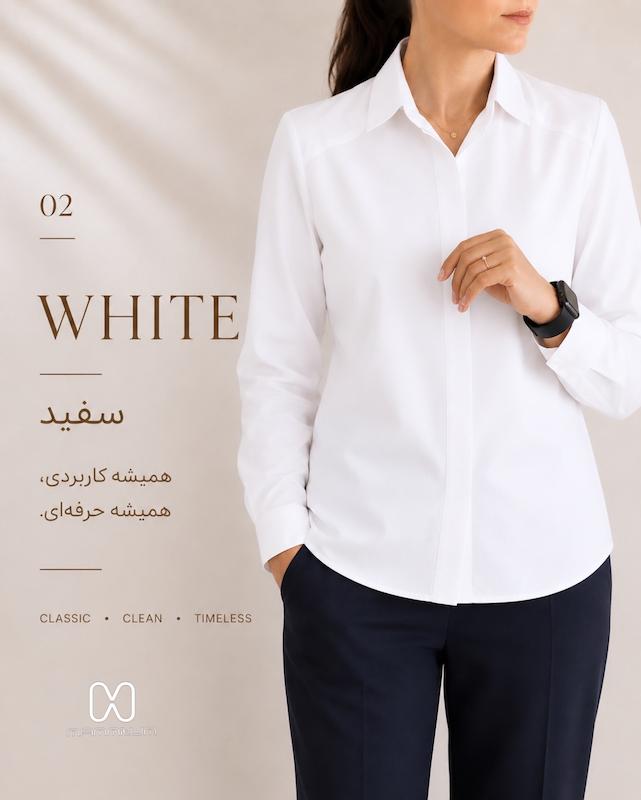 شومیز زنانه Basic کد M110