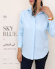 شومیز Sky Blue آبی روشن کد M89