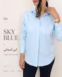 شومیز Sky Blue آبی روشن کد M89