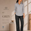 شومیز بیسیک Gray طوسی M161