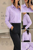 شومیز زنانه  Lilla یاسی M167