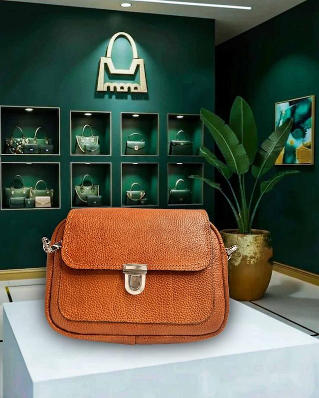 کیف دوشی چرم طبیعی اعلاء