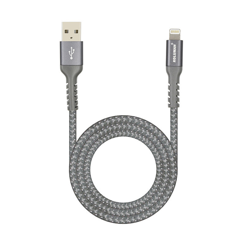 کابل تبدیل USB به لایتنینگ کلومن پلاس مدل KD-M43 (MFI CABLE)1M