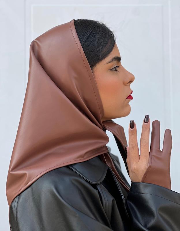 روسری چرم 