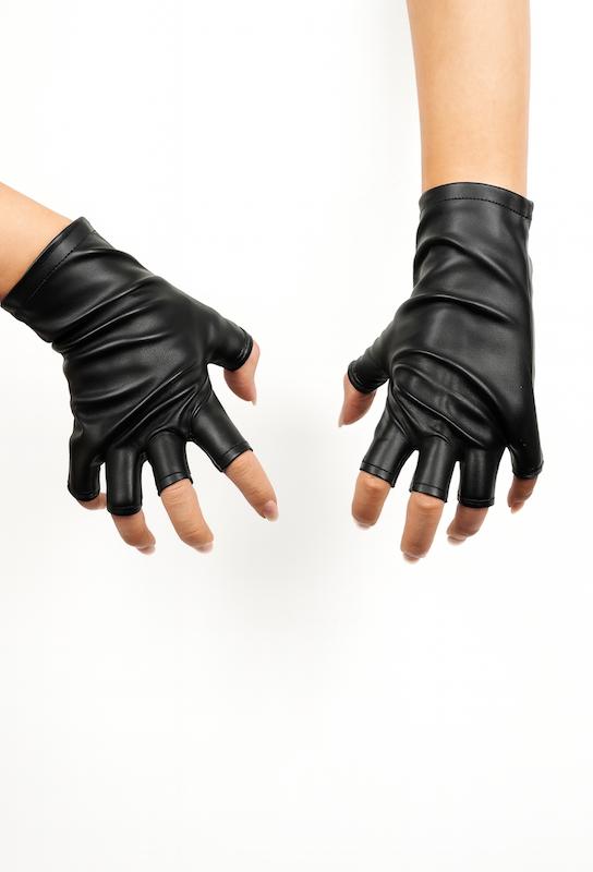 دستكش چرم بندانگشتي 