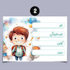 برچسب اسم دانش آموز پسرانه (پک 16 عددی )