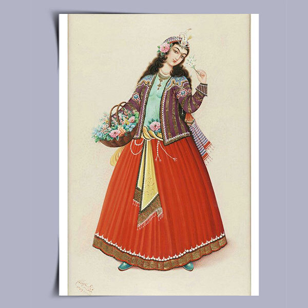 پوستر قاجاری شماره ۱۷