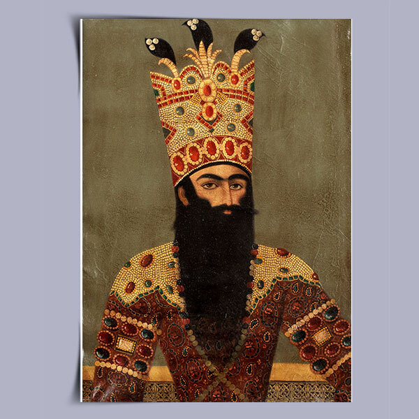 پوستر قاجاری شماره ۱۲