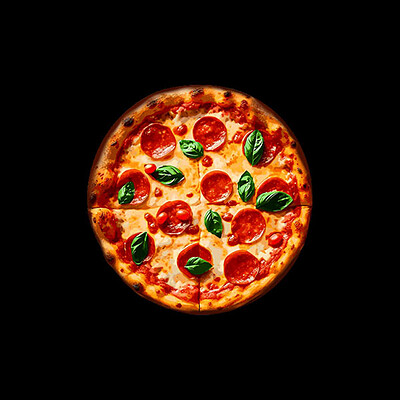 پک زیورآلات طرح پیتزا شماره 2 (جنس مولتی استایل و گلاسه چسبی)