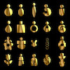 میکس بیس زیورآلات شماره 1 (20 جفت متفاوت)