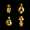 میکس بیس زیورآلات شماره 1 (20 جفت متفاوت)