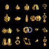 میکس بیس زیورآلات شماره 3 (20 جفت متفاوت)