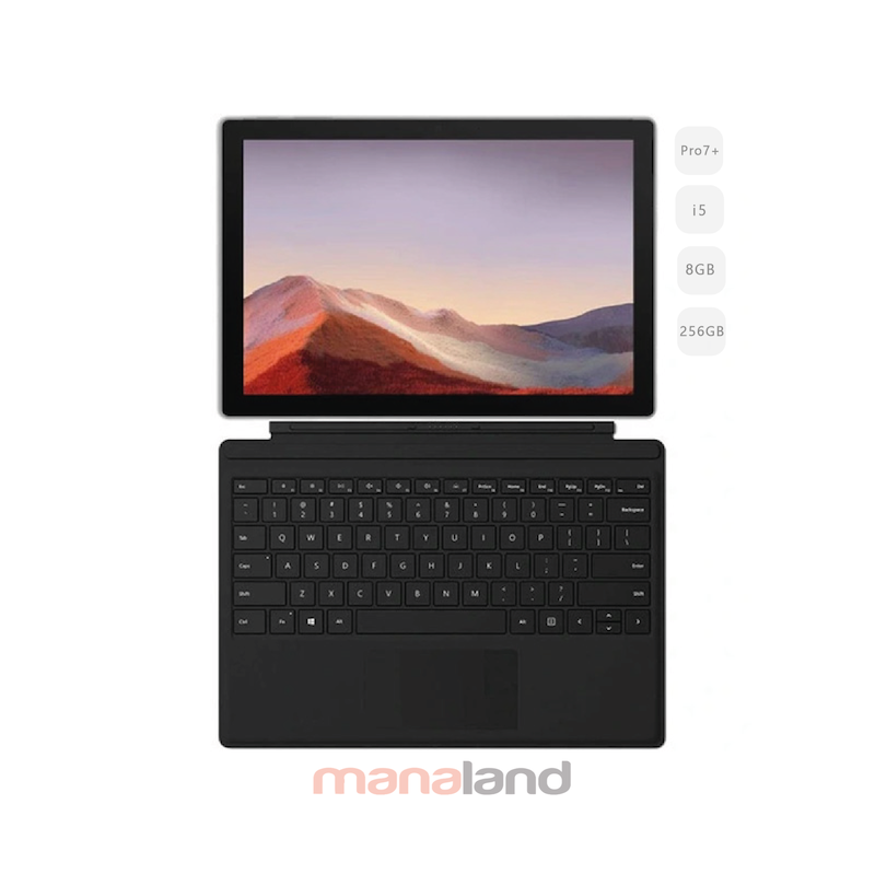 تبلت مایکروسافت سرفیس پرو 7+ پلاس (استوک)  256GB SSD | 8GB RAM | Core i5 | Microsoft Surface Pro 7+ Plus|
