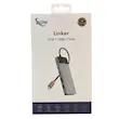 هاب 12 پورت USB-C ای جی دبلیو مدل Linker