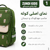 کوله پشتی مدرسه‌ای طبی ZUNDI KIDS