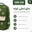 کوله پشتی مدرسه‌ای طبی ZUNDI KIDS